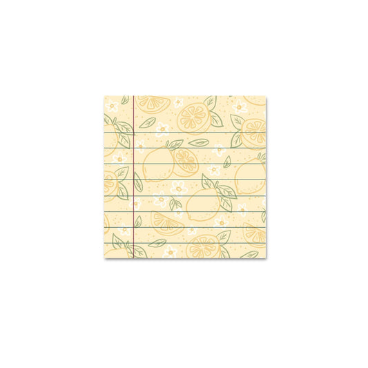 Yellow Lemon Sticky Notes