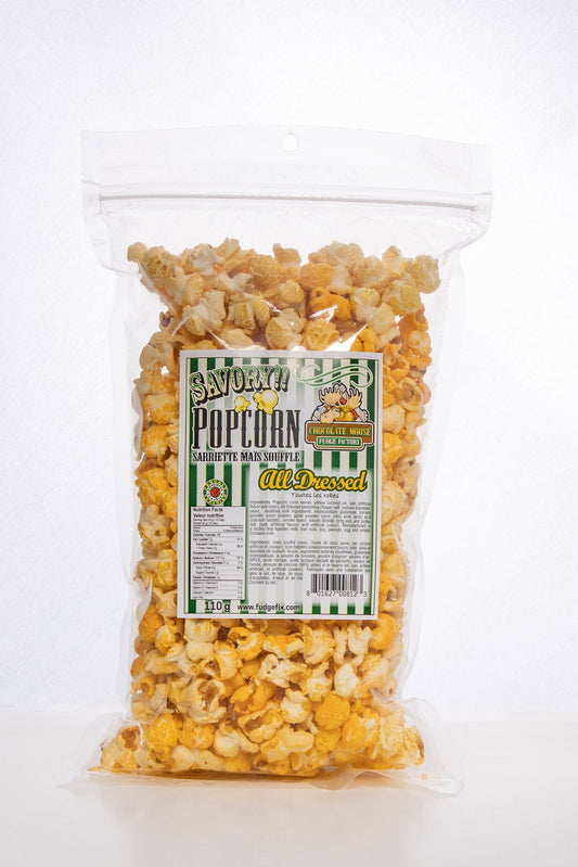 Savory Popcorn - All Dressed  90g