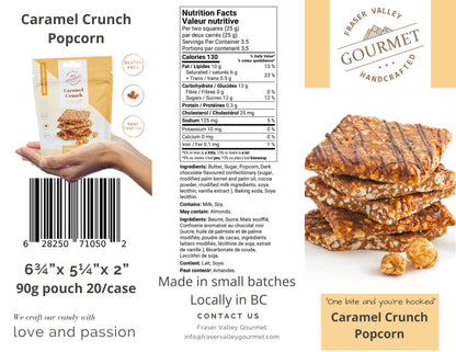 Caramel Popcorn Crunch - 90g