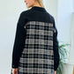 Doe and Rae Plaid Mixed Button Up