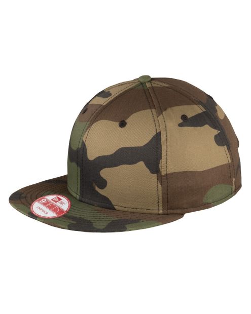 New Era Flat Bill Snapback