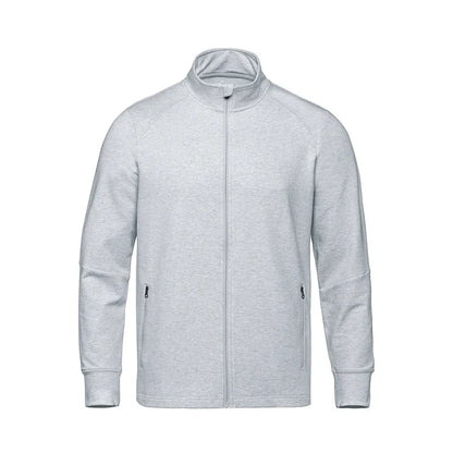 Men's Full-Zip Warmup Jacket - Left Chest Design
