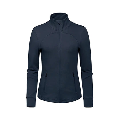 Ladies Full-Zip Warmup Jacket - Left Chest Design