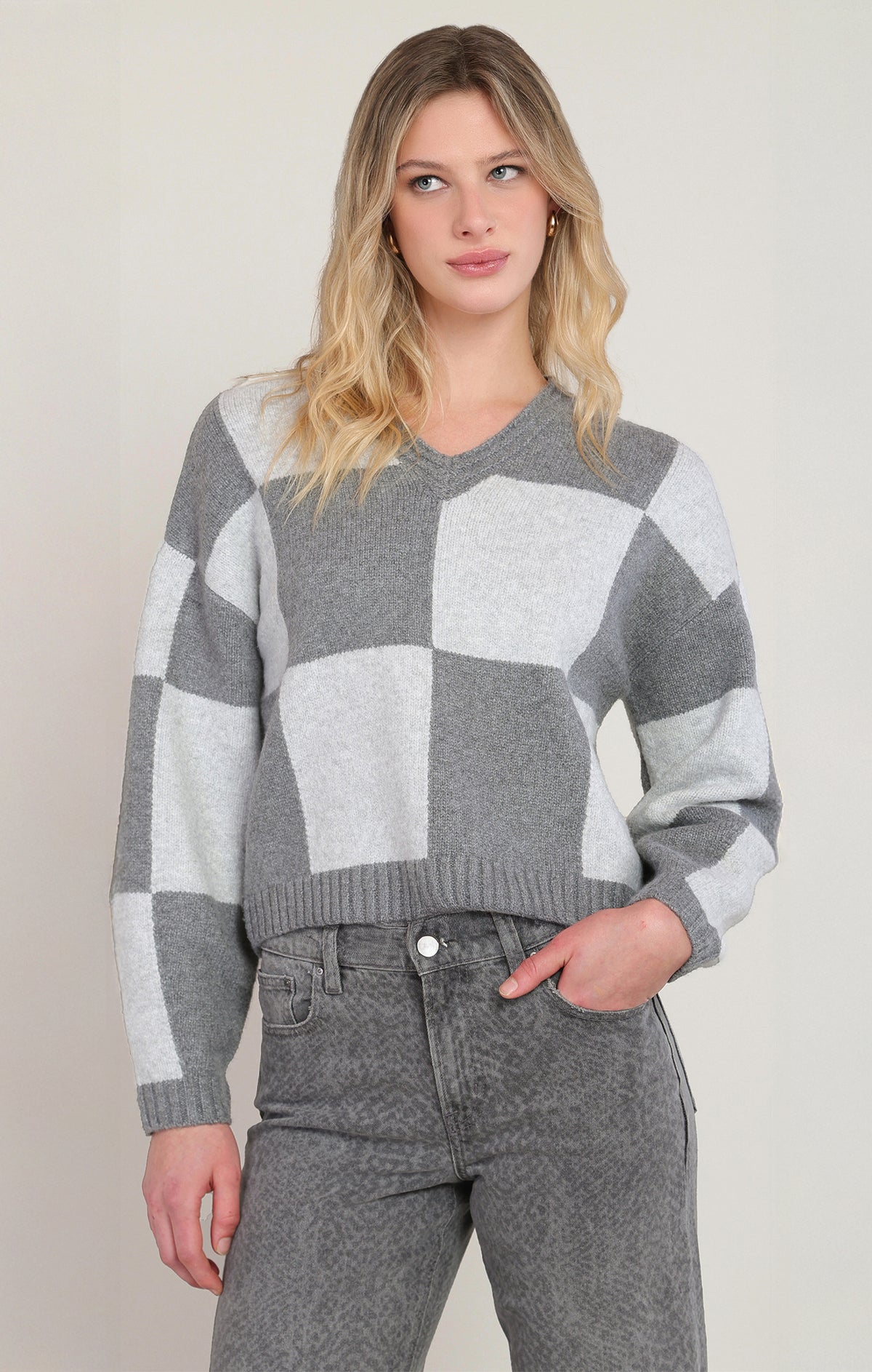 Colorblock Sweater
