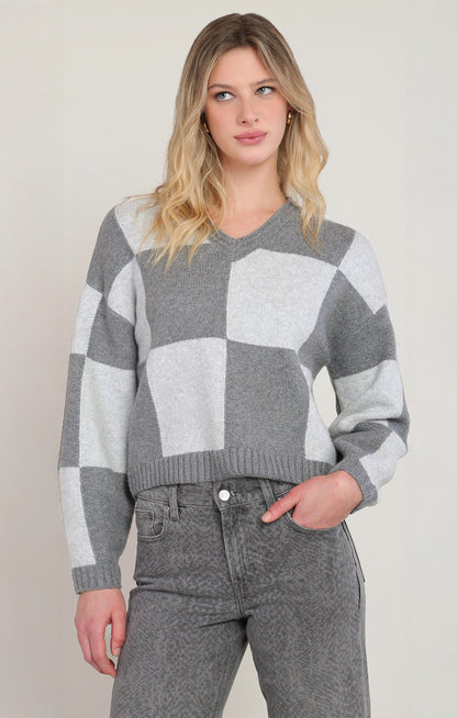 Colorblock Sweater