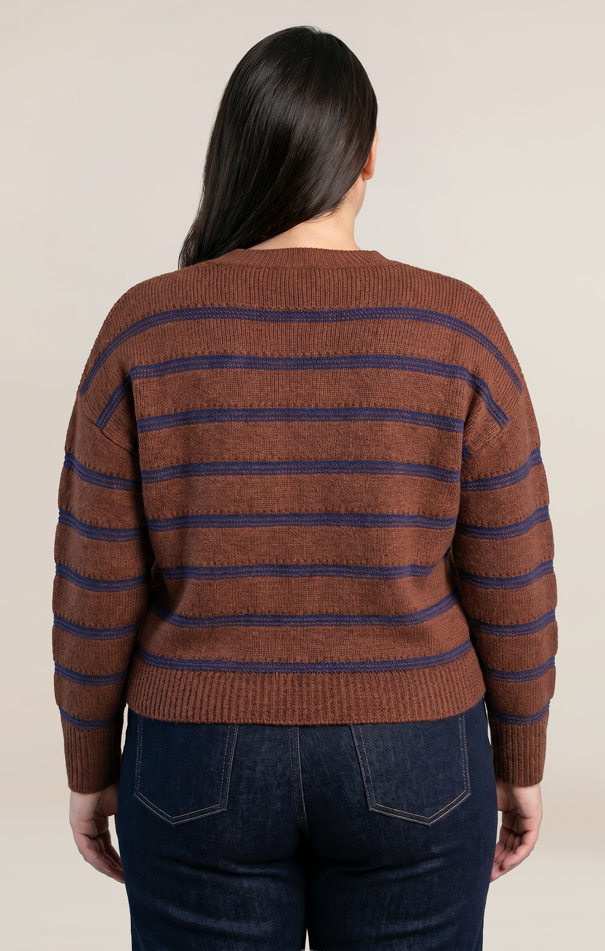 Stripe Crewneck Sweater