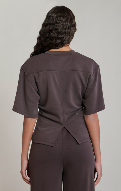 Pleated Waist Top