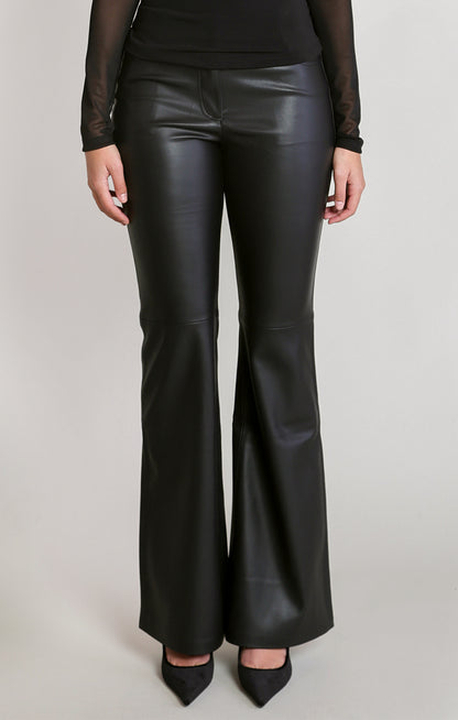 Faux Leather Trouser