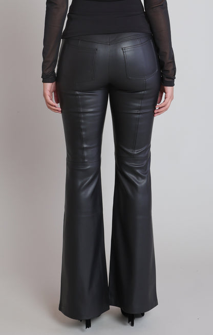 Faux Leather Trouser