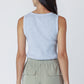 Dex Waffle Knit Tank - Heather Grey