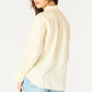 Dex Button Up Blouse - Lemon