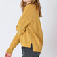 Mockneck Sweater - Ochre