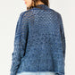 Dex Washed Indigo Relaxed Cardigan