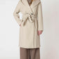 Belted Hooded Coat