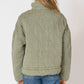Drawstring Quilted Jacket