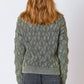 Pointelle Crewneck Sweater