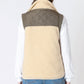 Mixed Fabric Vest
