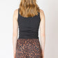Ribbed Tank - Black