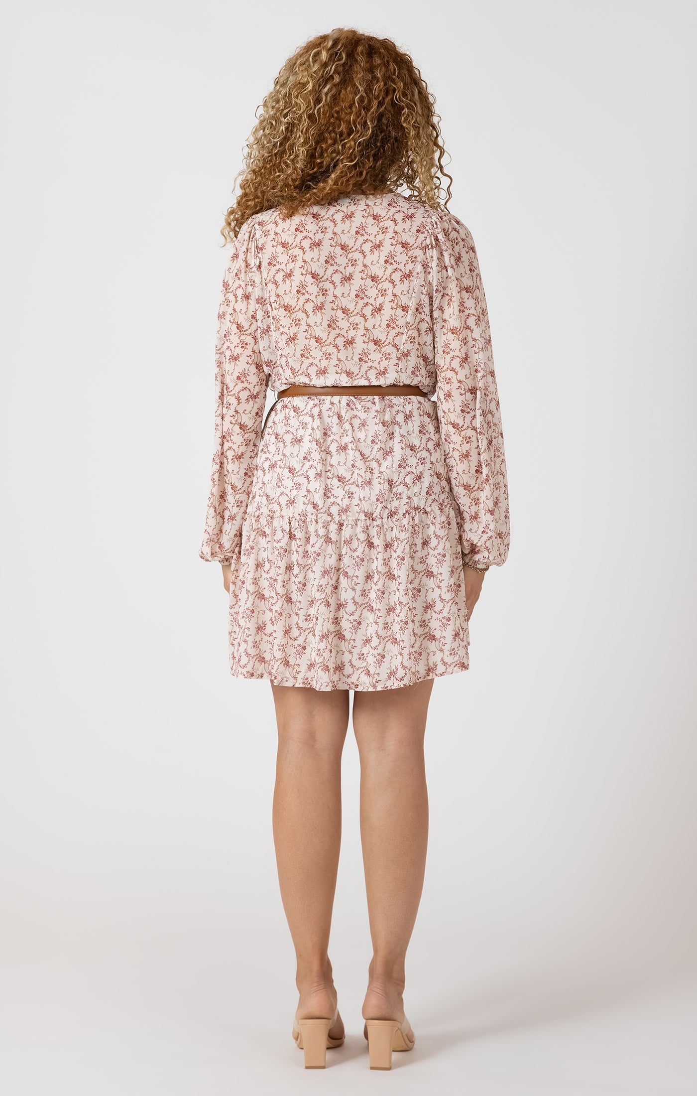 Tiered Mini Dress