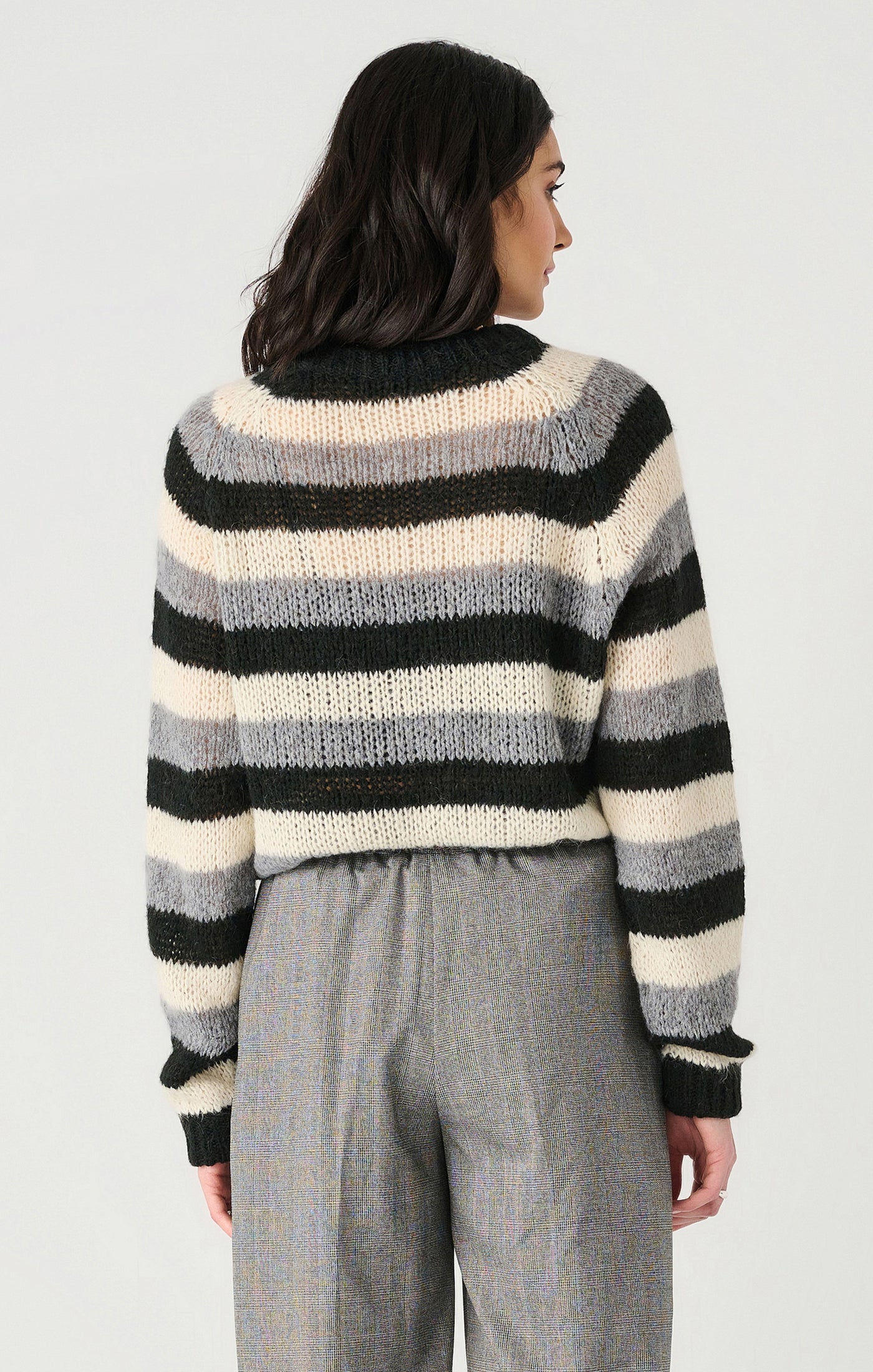 Dex Long Sleeve Open Stitch Sweater