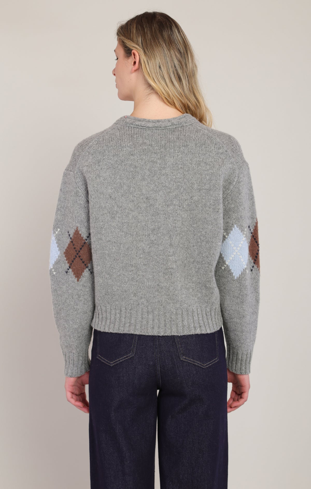 Argyle Sweater Top