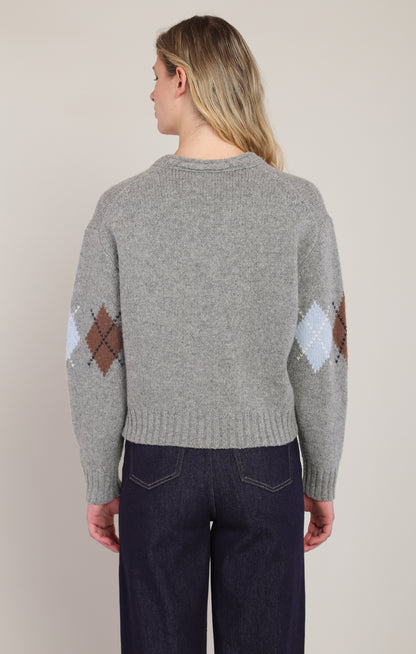 Argyle Sweater Top