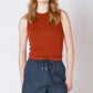 Ribbed Tank - Burnt Orange