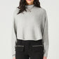 Dex Dolman Sleeve Soft Ribbed Turtleneck