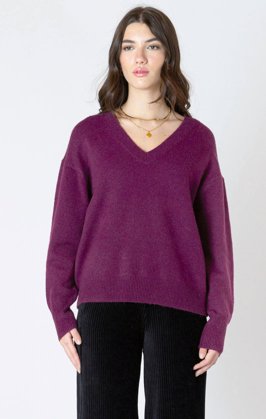 Soft Touch Sweater - Plum