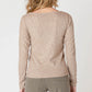 Boatneck Textured Long Sleeve
