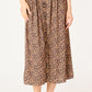 Dex Leopard Midi Skirt