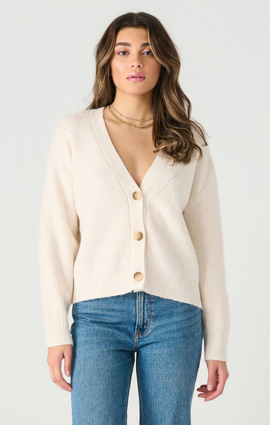 Dex Long Sleeve Button Up Cardigan