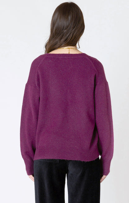 Soft Touch Sweater - Plum