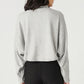 Dex Dolman Sleeve Soft Ribbed Turtleneck