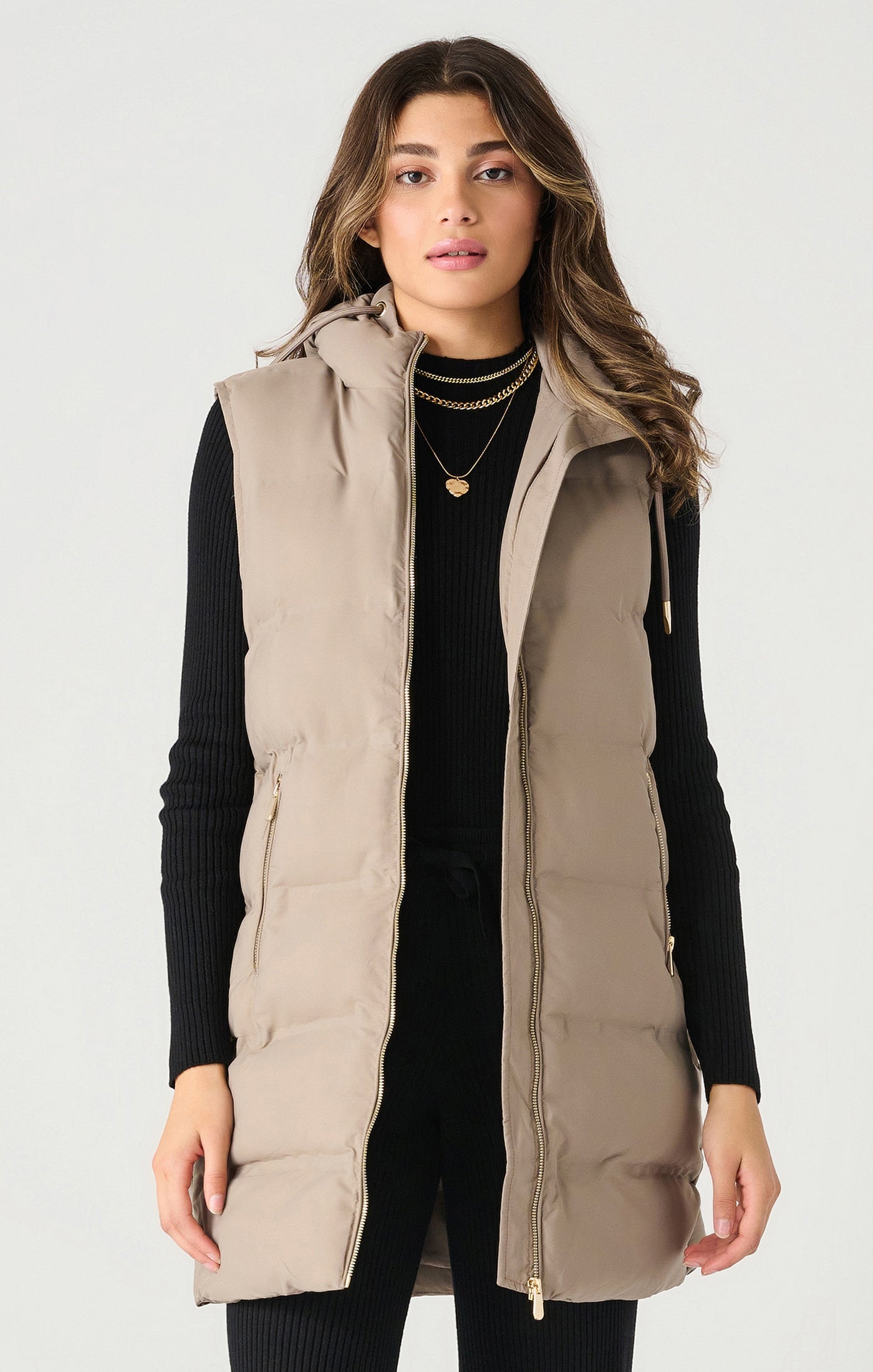 Dex Hooded Puffer Vest