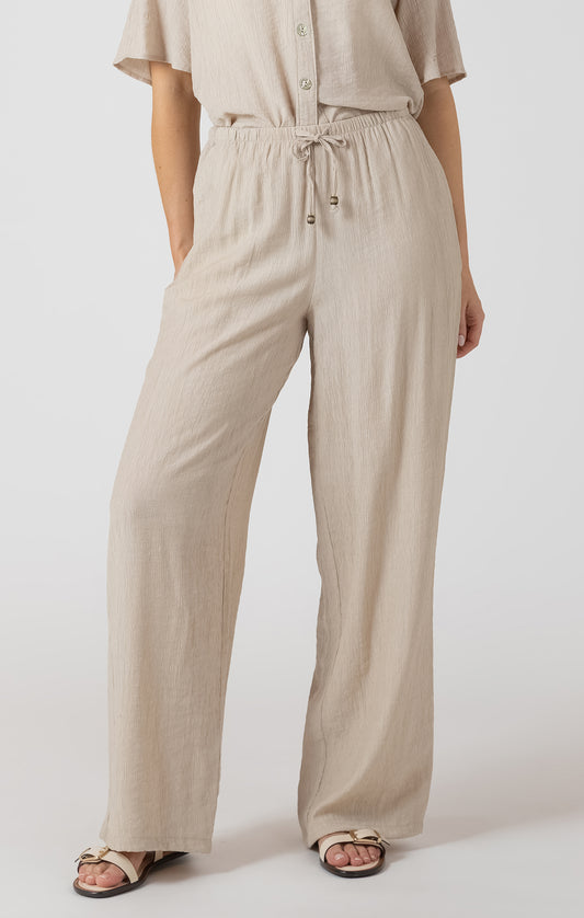Drawstring Wide Pant