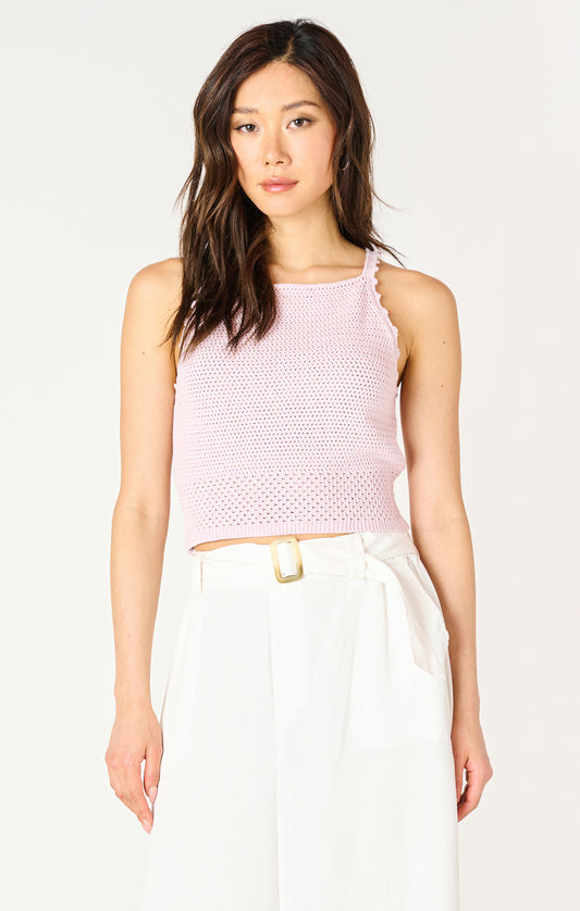 Halter Crochet Tank