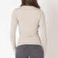 Brushed Crewneck Tee - Light Heather Taupe