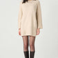 Dex Long Sleeve Crewneck Mini Sweater Dress