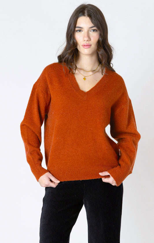 Soft Touch Sweater - Burnt Orange