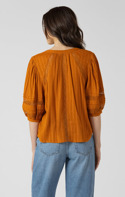 Pintuck Blouse
