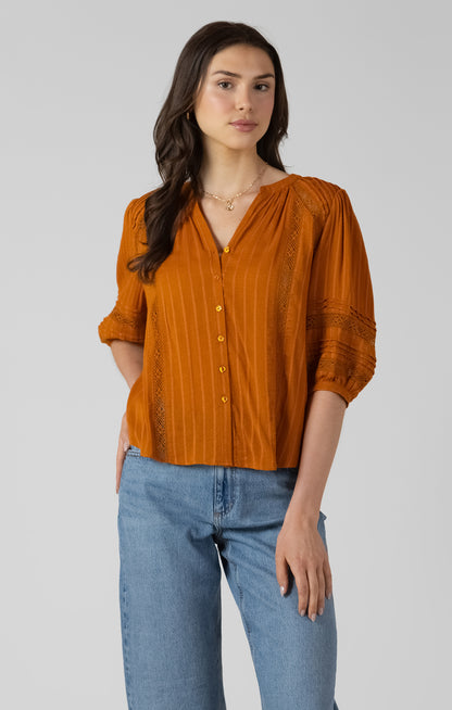 Pintuck Blouse