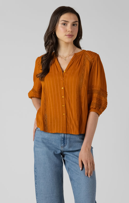 Pintuck Blouse