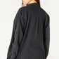 Textured Button Up - Black