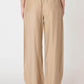 Wide Leg Flowy Pant - Safari