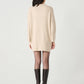 Dex Long Sleeve Crewneck Mini Sweater Dress