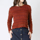 Scallop Hem Crochet Top