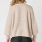 Crewneck Textured Cardigan