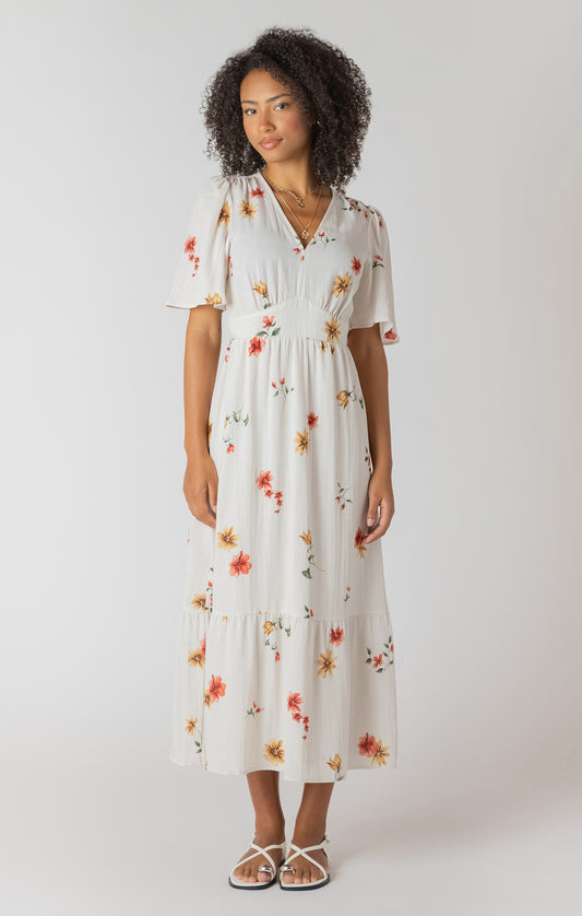 Short Sleeve Maxi Dress