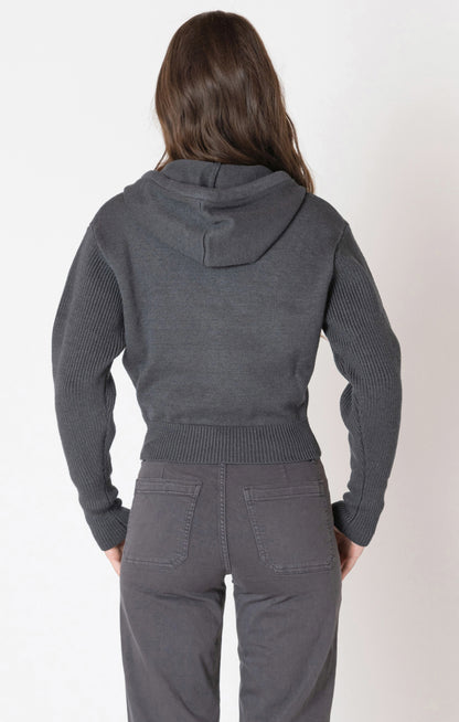 Half Zip Hooded Sweater